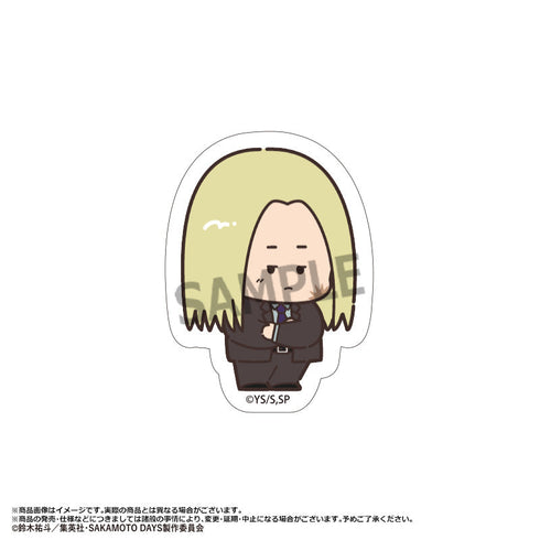 『SAKAMOTO DAYS』ちょこレト ダイカットステッカー E 神々廻